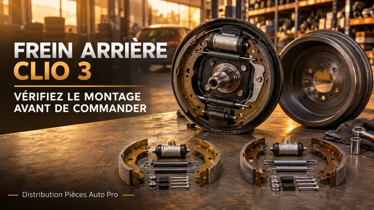 Frein arrière de Clio 3 : vérifiez le montage avant de commander le kit